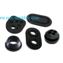 Molded Pull Through Silicone Rubber Grommet